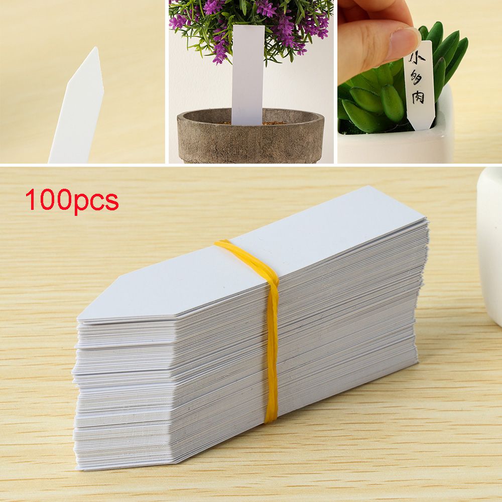 Garden Journal Planner - 100Pcs Reusable Classification Marker Waterproof Seeds
