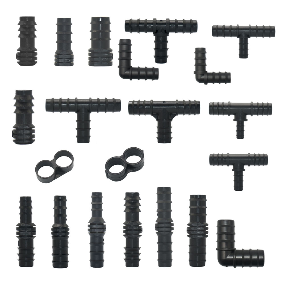 Smart Garden Sprinkler System - 16/20/25MM Garden Pe Hose Barbed Connectors