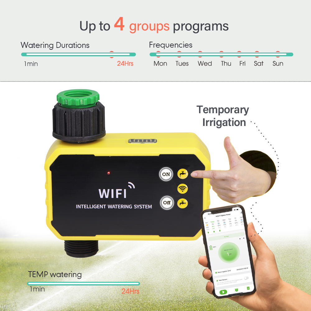 Zigbee Smart Irrigation Timer  - Smart Garden Accessories ulasan dan harga