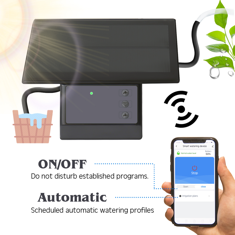 High Quality Tuya Solar Pane W - Smart Garden Accessories ulasan dan harga