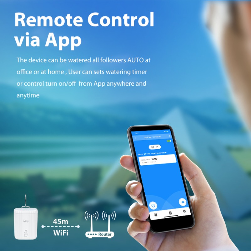Smart WiFi Automatic Flower Wa - Smart Garden Watering System ulasan dan harga