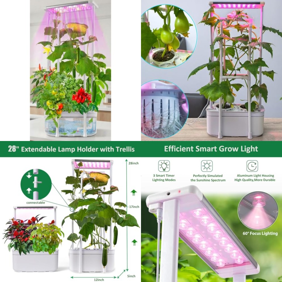 Hydroponics Growing System kit - Smart Gardening ulasan dan harga