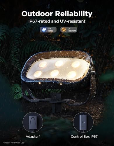 3-Pack RGBWIC Smart Outdoor Up - Smart Led Garden ulasan dan harga