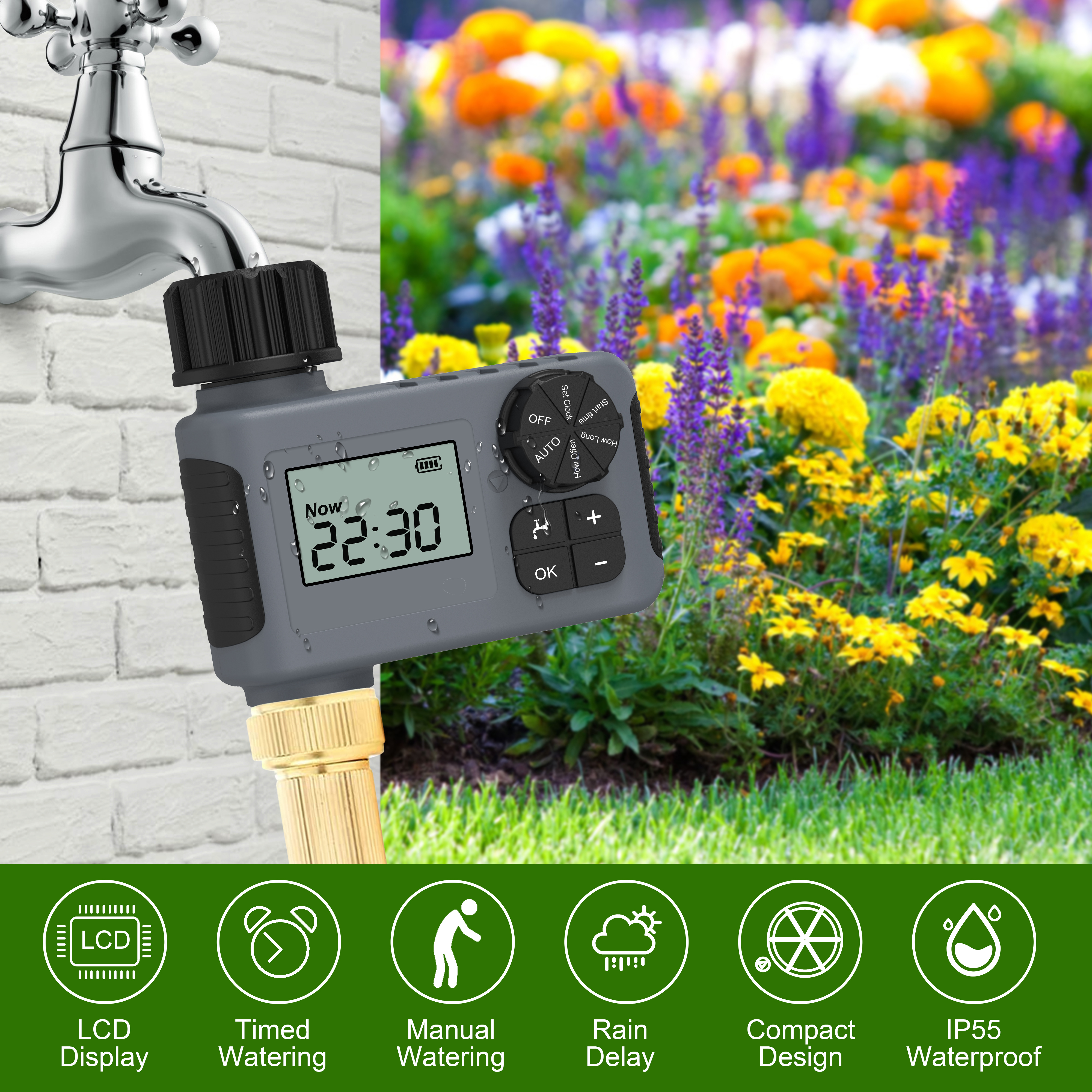 Automatic watering timer intel - Smart Garden Watering System ulasan dan harga