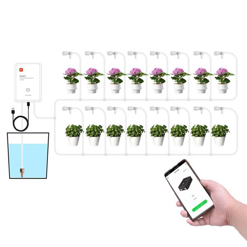Automatic Drip Irrigation Wate - Smart Garden Watering System ulasan dan harga