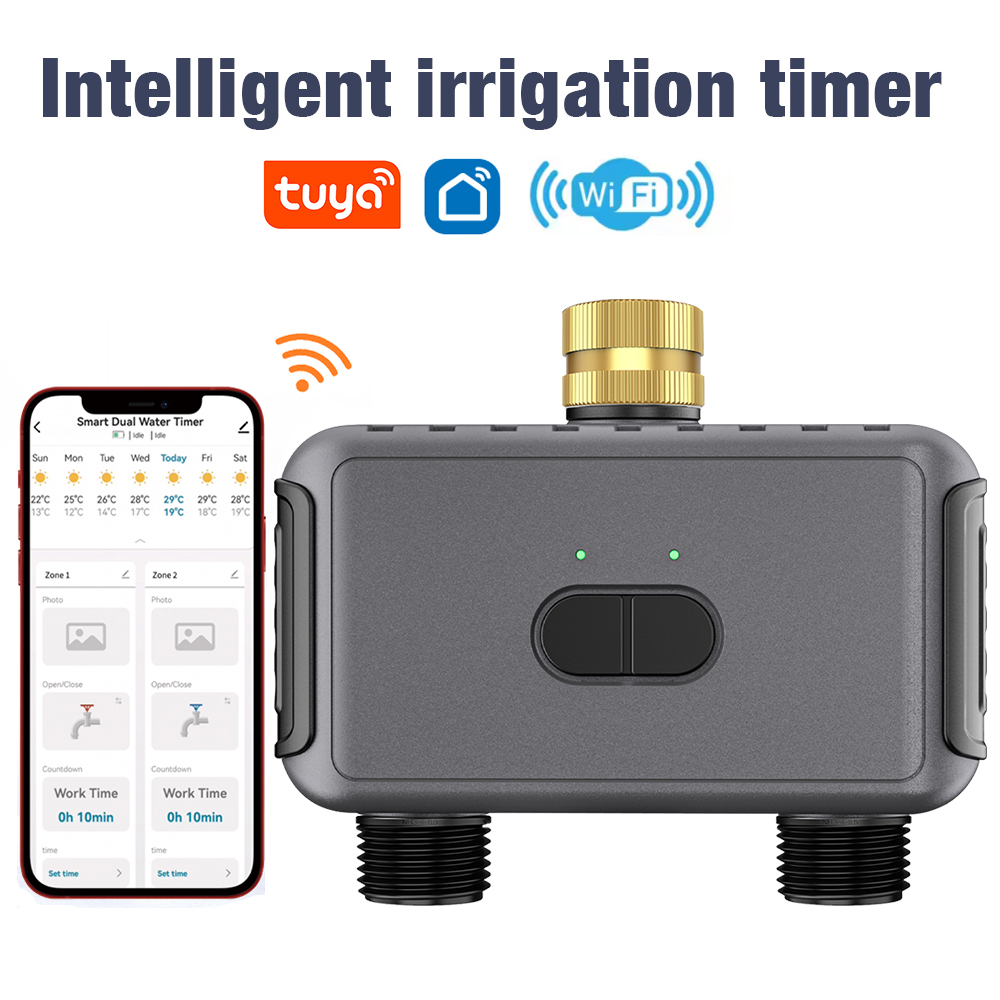 Wifi Automatic Water Timer Dua - Smart Garden Sprinkler System ulasan dan harga