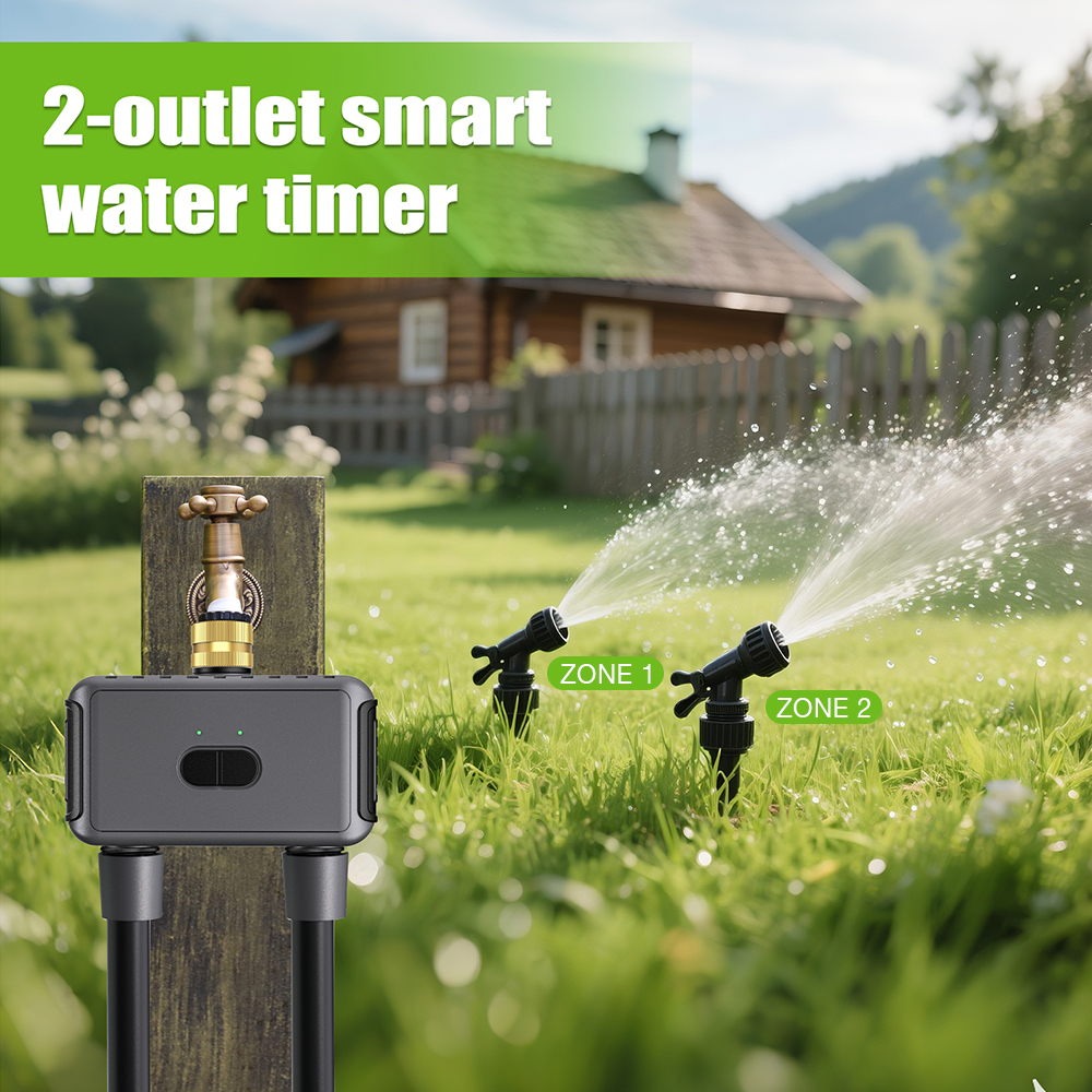 Wifi Automatic Water Timer Dua - Smart Garden Sprinkler System ulasan dan harga