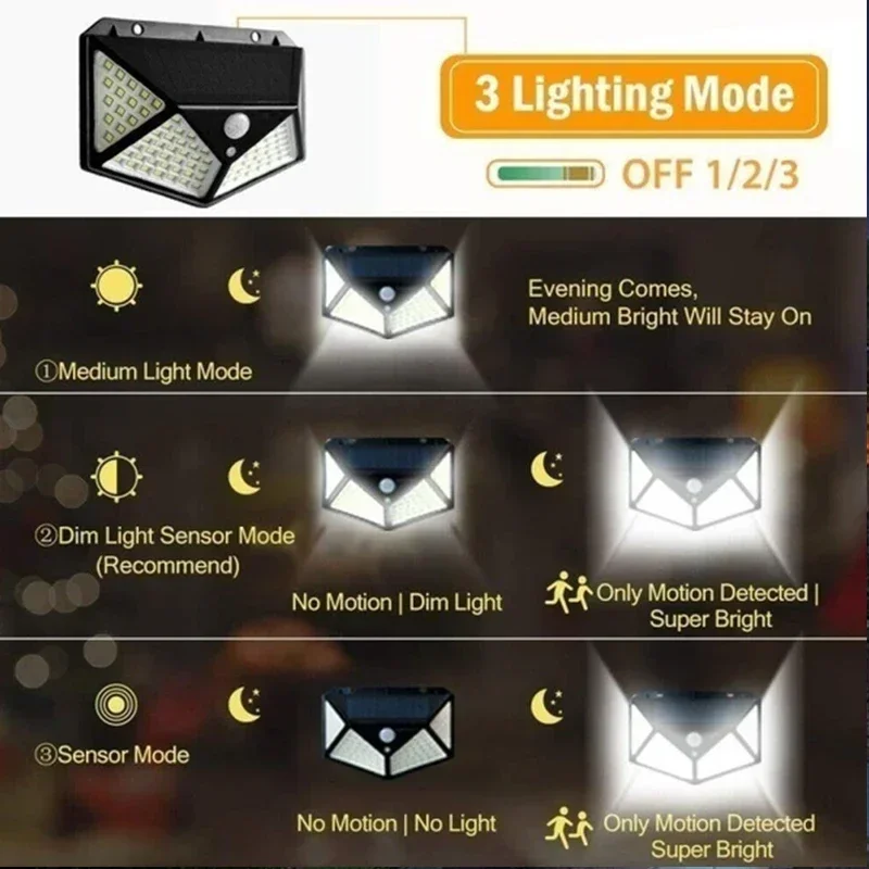 1/2/4PCS Motion Sensor Solar L - Smart Led Garden ulasan dan harga