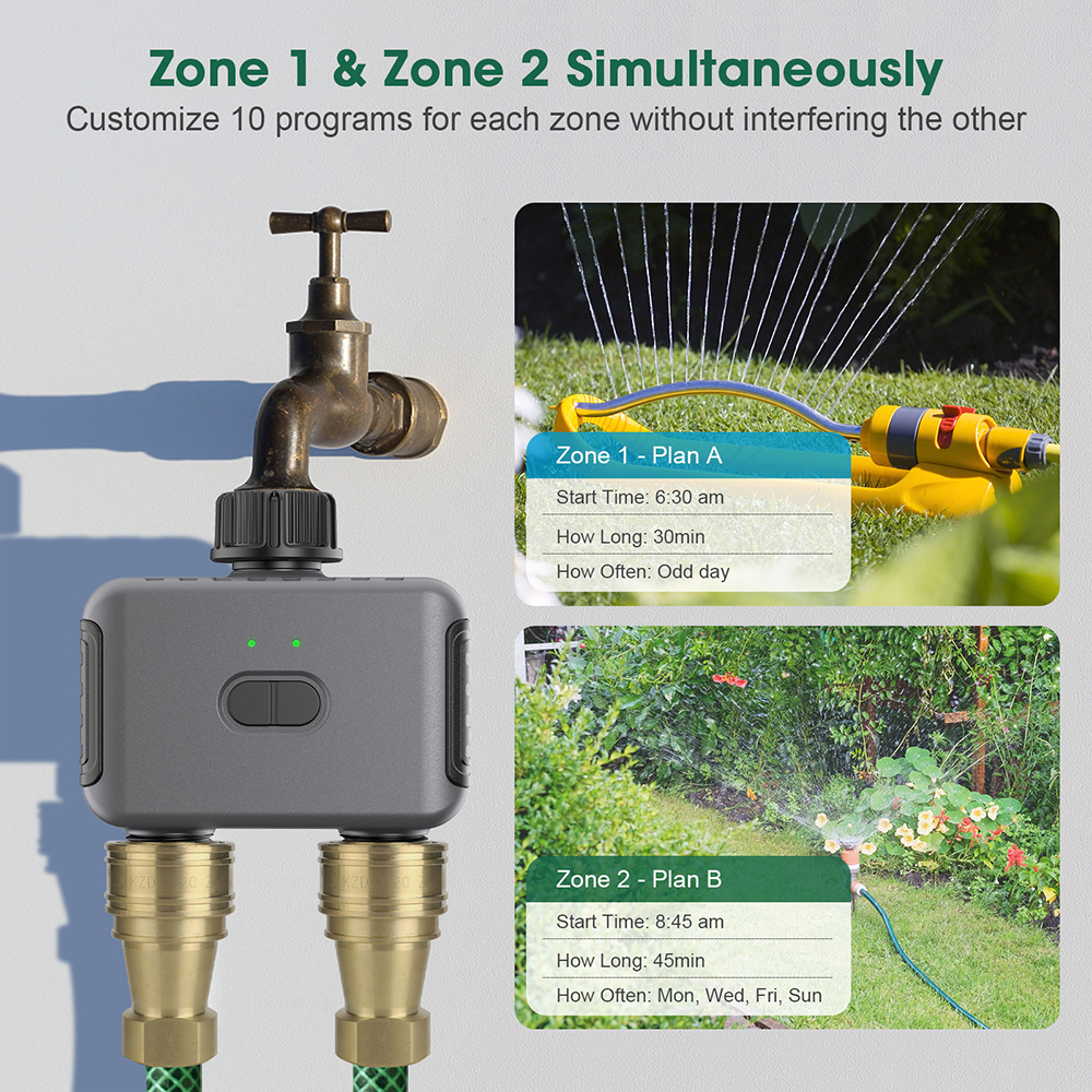 Tuya Smart Water Timer Zigbee/ - Smart Garden Watering System ulasan dan harga