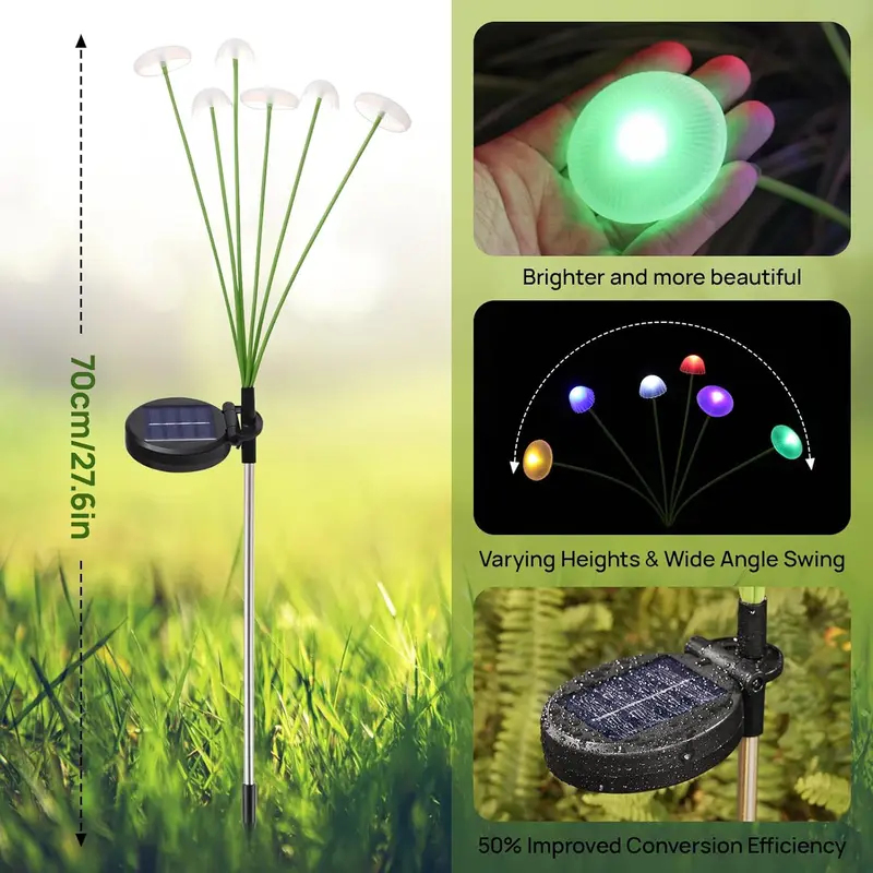 Solar Garden Lights Dual Mode  - Smart Garden Solar ulasan dan harga