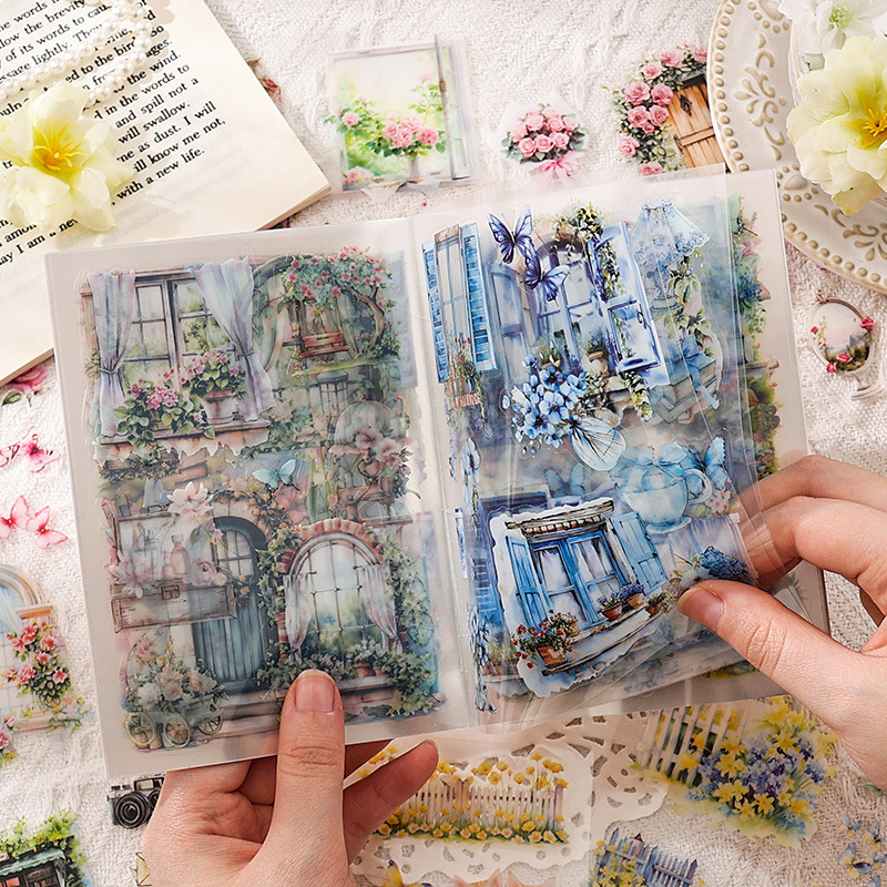20 Sheets Flower garden Sticke - Garden Journal Planner ulasan dan harga