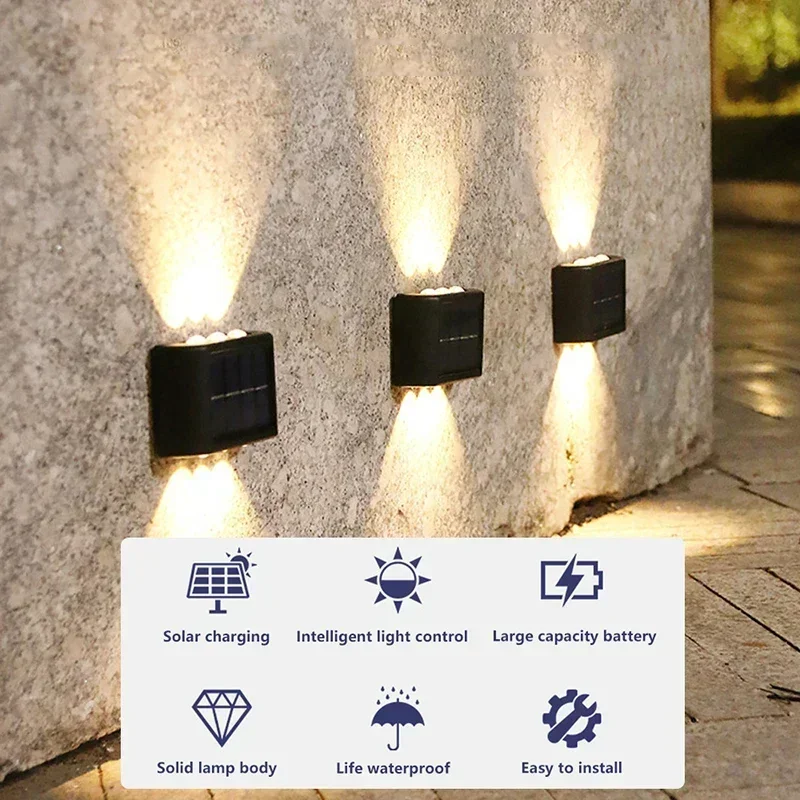 COB Solar Wall Lamp Outdoor Wa - Smart Garden Solar ulasan dan harga