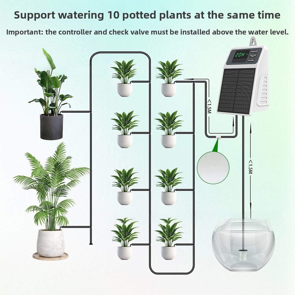 Smart Solar Powered Auto Water - Smart Garden Solar ulasan dan harga