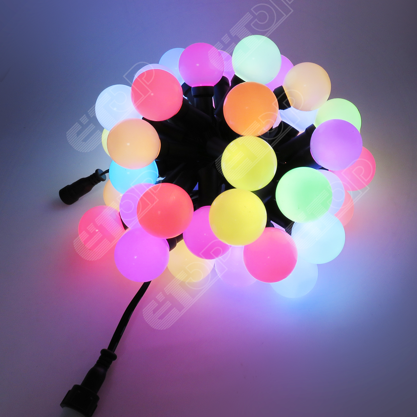 7.6m Smart RGB G40 Globe Outdo - Smart Garden Drawing ulasan dan harga