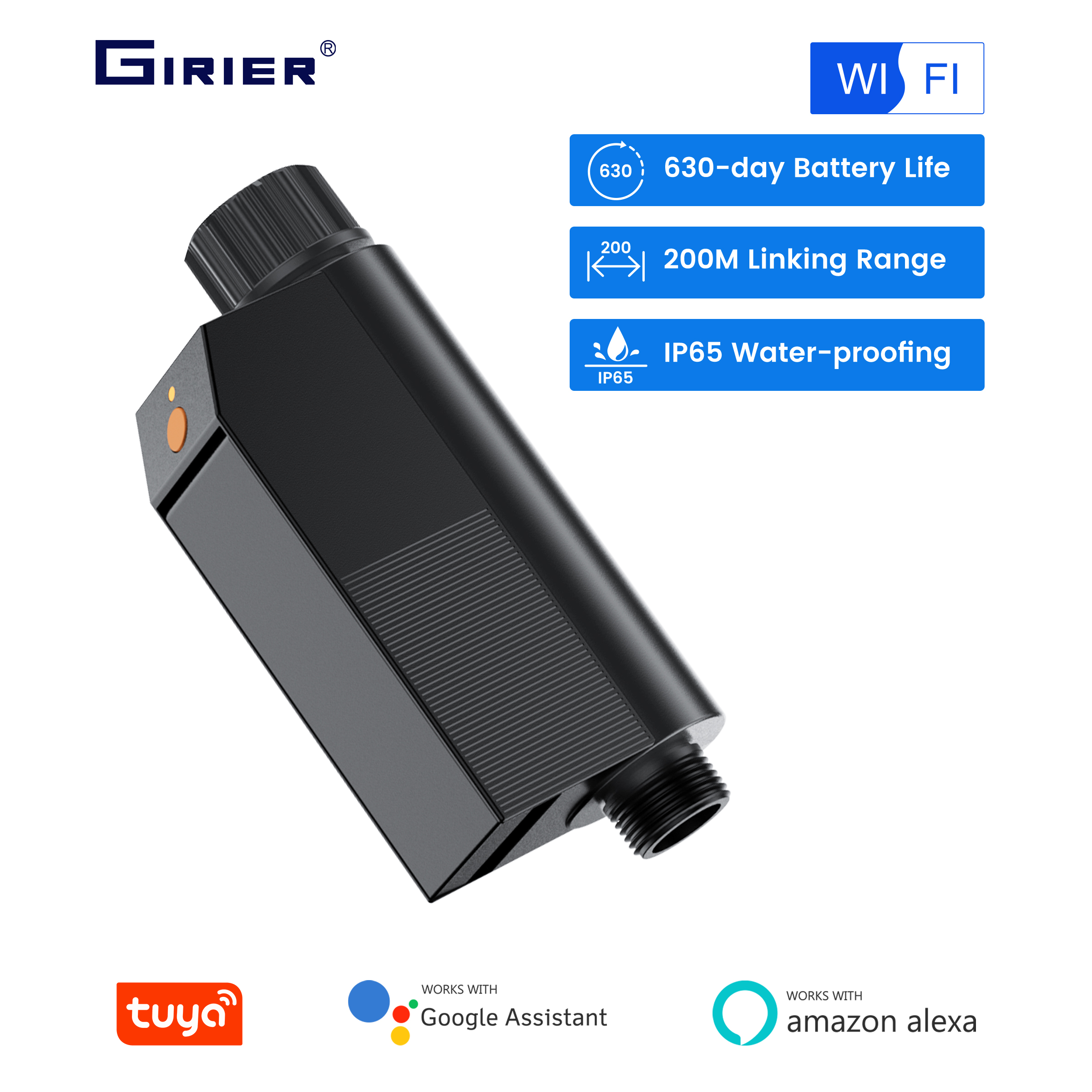 GIRIER Tuya Smart Water Timer  - Smart Garden Accessories ulasan dan harga