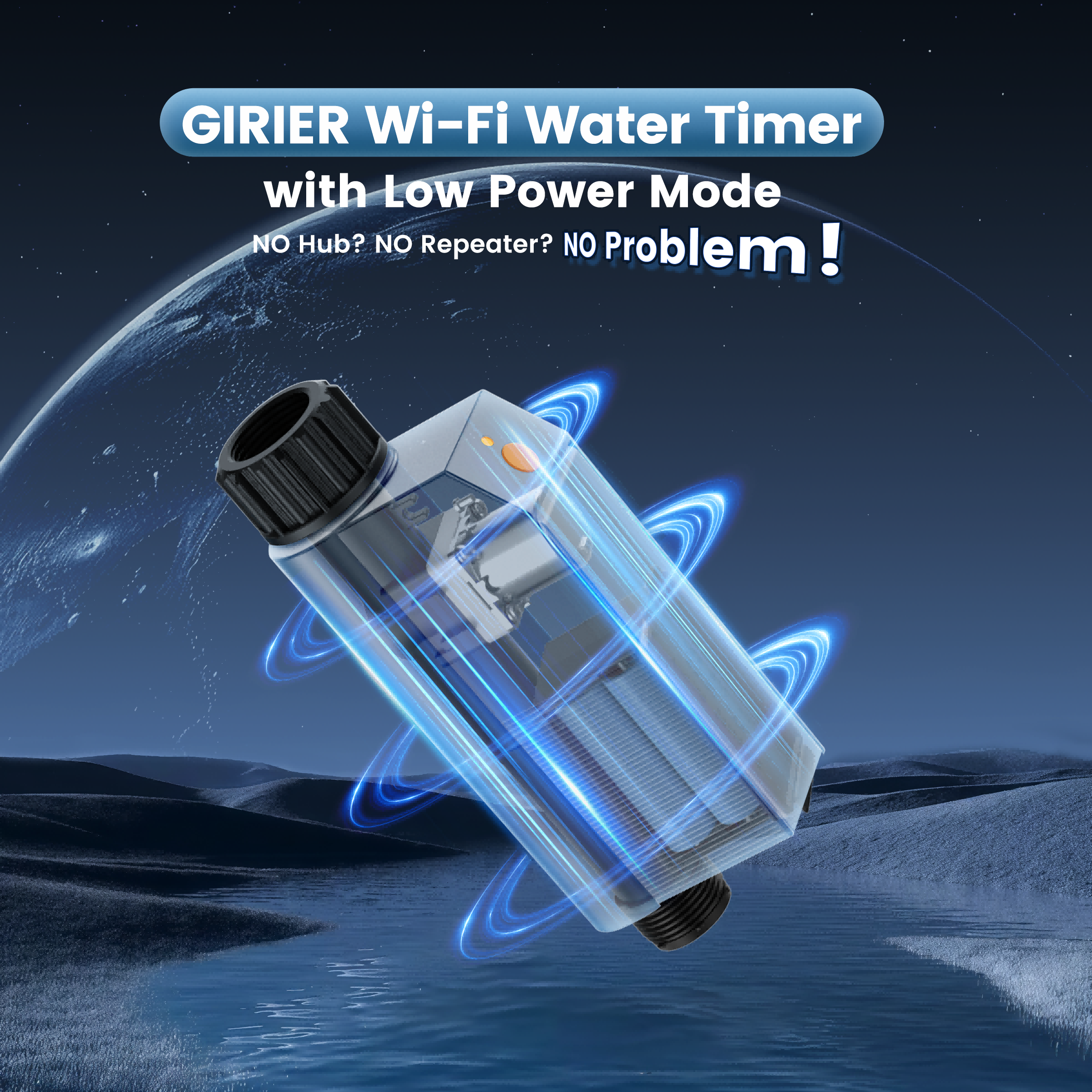 GIRIER Tuya Smart Water Timer  - Smart Garden Accessories ulasan dan harga