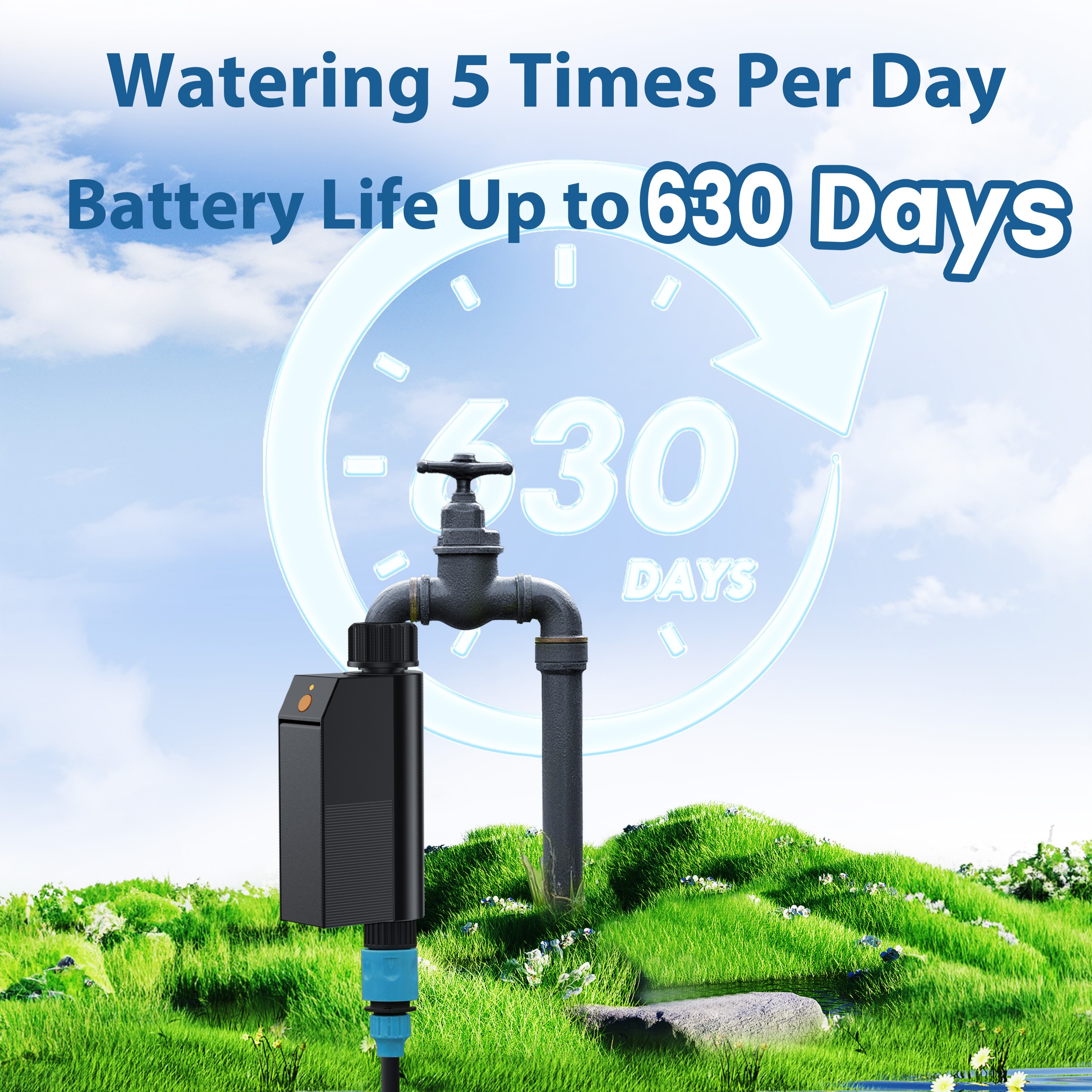 GIRIER Tuya Smart Water Timer  - Smart Garden Accessories ulasan dan harga