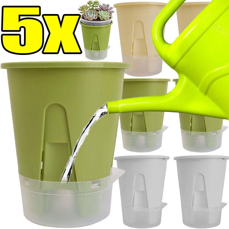 Self Watering Planter Pot Tray - Smart Garden Sprinkler System ulasan dan harga