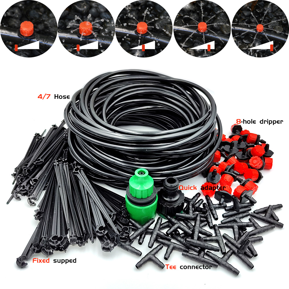 Greenhouse 15M-30M DIY Drip Ir - Smart Garden Sprinkler System ulasan dan harga
