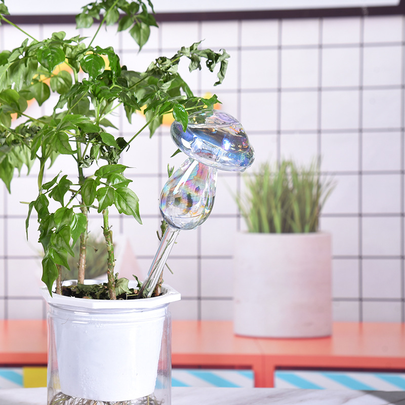 1/2PCS Glass Straw Automatic P - Smart Garden Sprinkler System ulasan dan harga