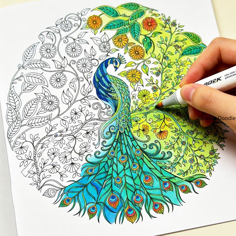 An Adult Meditation Decompress - Garden Journal Planner ulasan dan harga