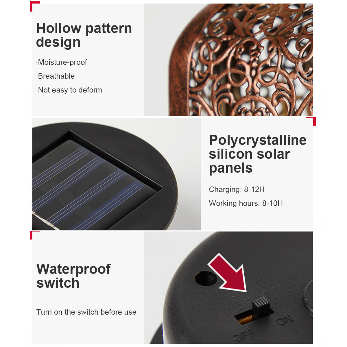 Solar Lanterns Outdoor Waterpr - Smart Garden Solar ulasan dan harga