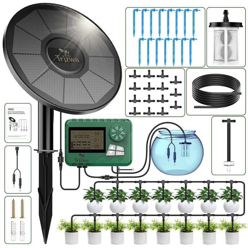 Solar Irrigation Equipment Gre - Smart Garden Watering System ulasan dan harga