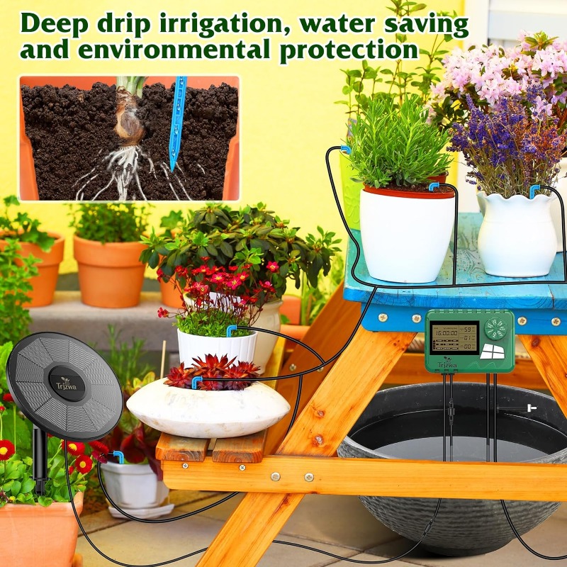 Solar Irrigation Equipment Gre - Smart Garden Watering System ulasan dan harga