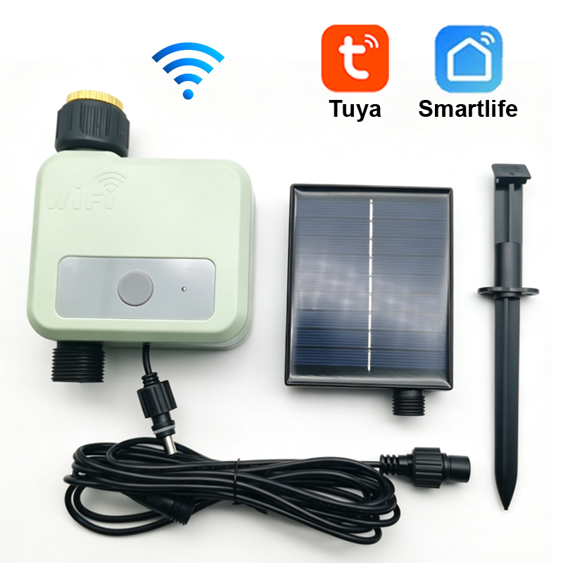 Tuya WiFi Watering Timer Solar - Smart Garden Accessories ulasan dan harga