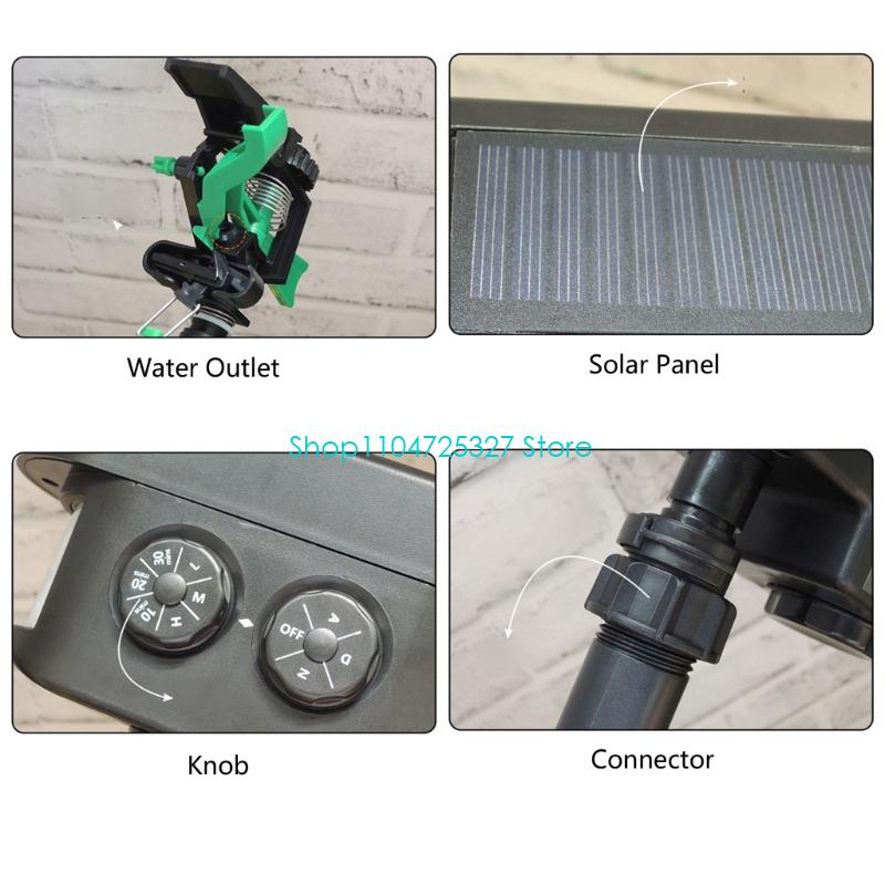 D8KF Smarted Solar Garden Wate - Smart Garden Construct ulasan dan harga