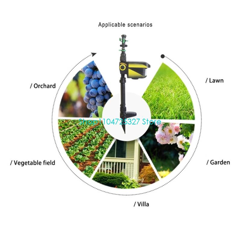 D8KF Smarted Solar Garden Wate - Smart Garden Construct ulasan dan harga