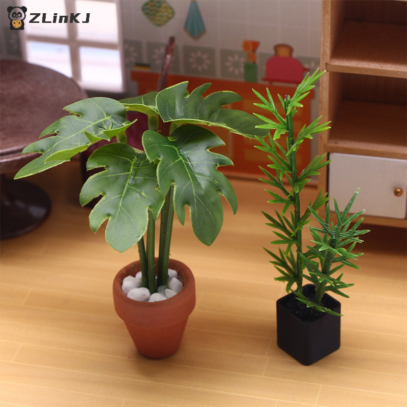 ▶1Pcs 1:12 Dollhouse Simulatio - Smart Garden In Home ulasan dan harga