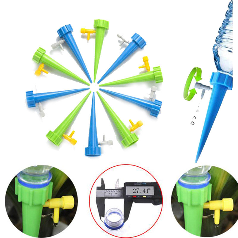 6/12pcs Adjustable Drip Irriga - Smart Garden Sprinkler System ulasan dan harga
