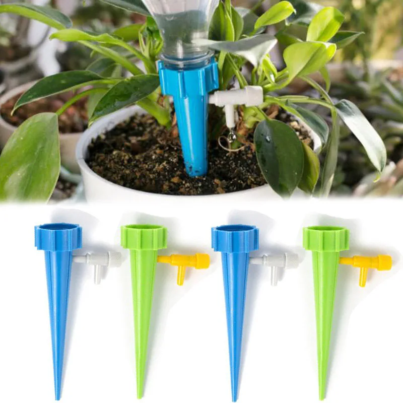 6/12pcs Adjustable Drip Irriga - Smart Garden Sprinkler System ulasan dan harga