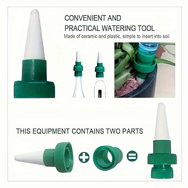 4Pcs Automatic Plant Drip Irri - Smart Garden Sprinkler System ulasan dan harga