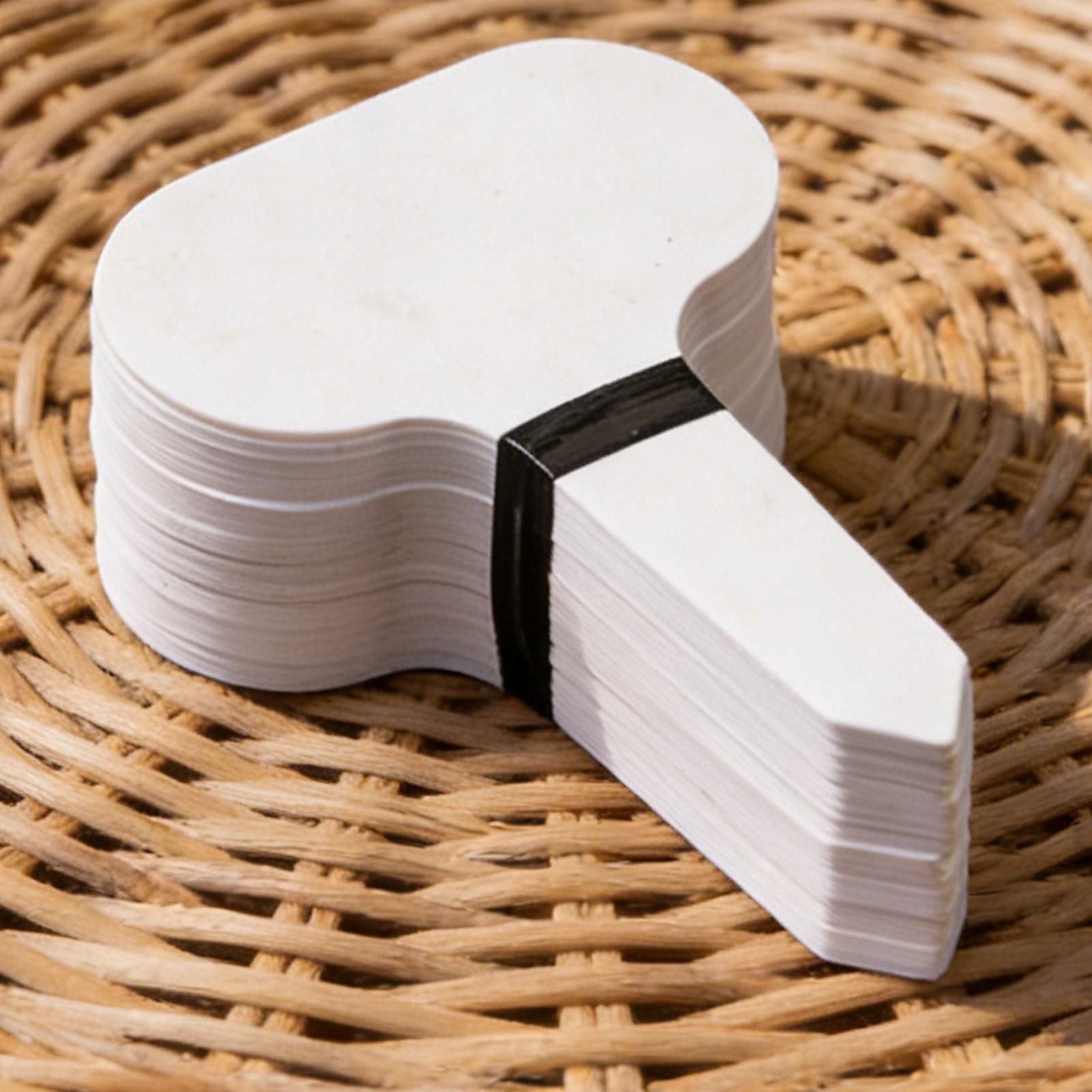 100 pieces White Plastic PVC P - Garden Journal Planner ulasan dan harga