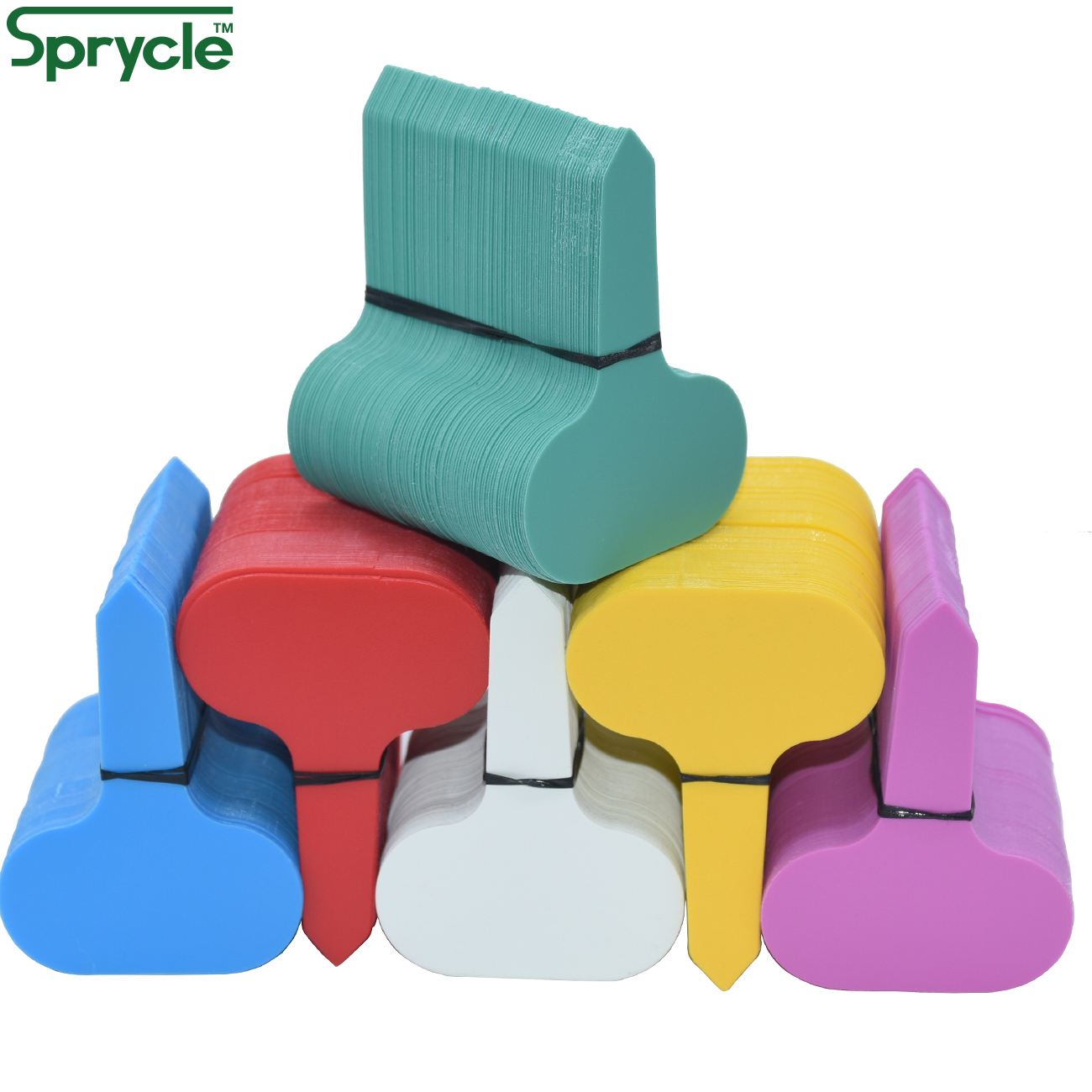 SPRYCLE 50PCS 50*70MM Colorful - Garden Journal Planner ulasan dan harga