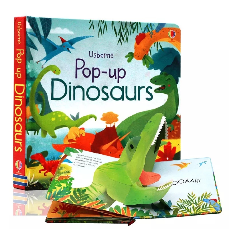 Usborne Pop Up Dinosaurs/Jungl - Garden Journal Planner ulasan dan harga
