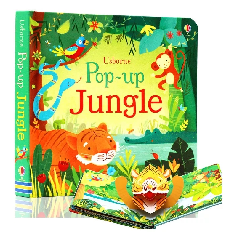 Usborne Pop Up Dinosaurs/Jungl - Garden Journal Planner ulasan dan harga