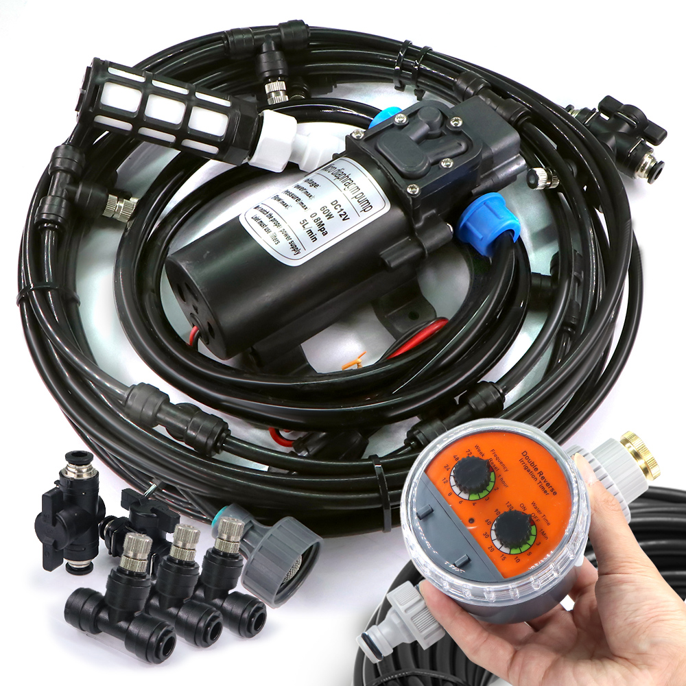 0.6mm Garden Misting Cooling S - Smart Garden Sprinkler System ulasan dan harga