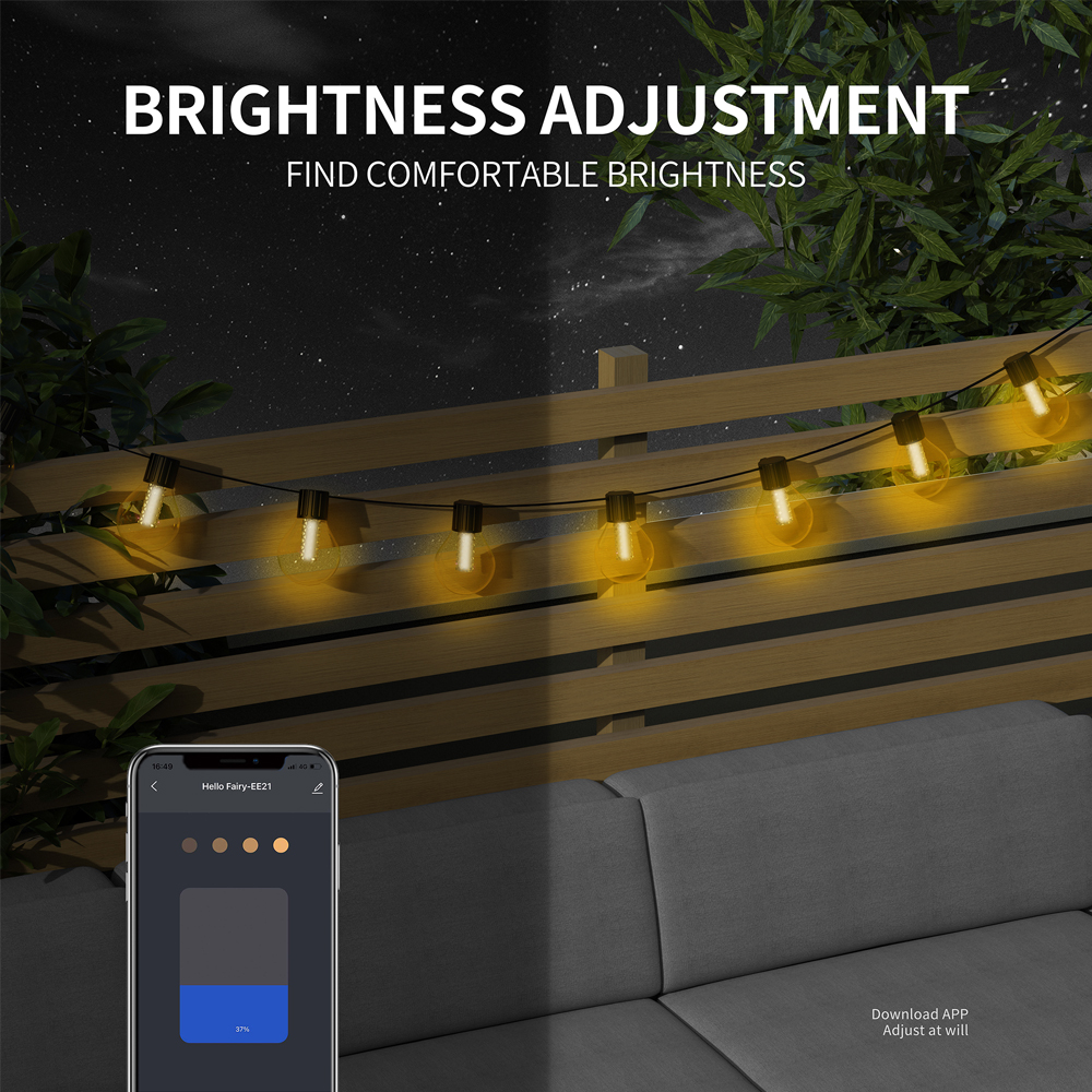 G40 Smart Outdoor DIY LED Stri - Smart Led Garden ulasan dan harga