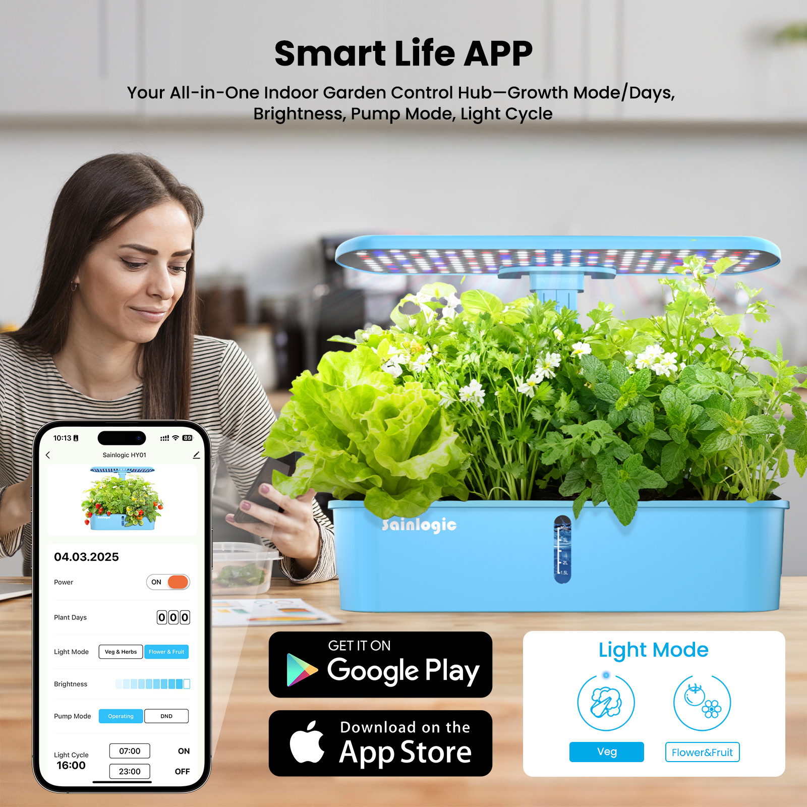 Smart Hydroponics Growing Syst - Smart Gardening ulasan dan harga