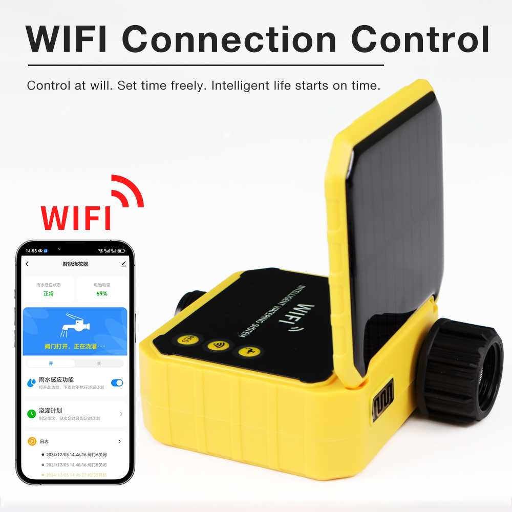 WiFi Solar Timer 1/2/4-Zone Sm - Smart Garden Watering System ulasan dan harga