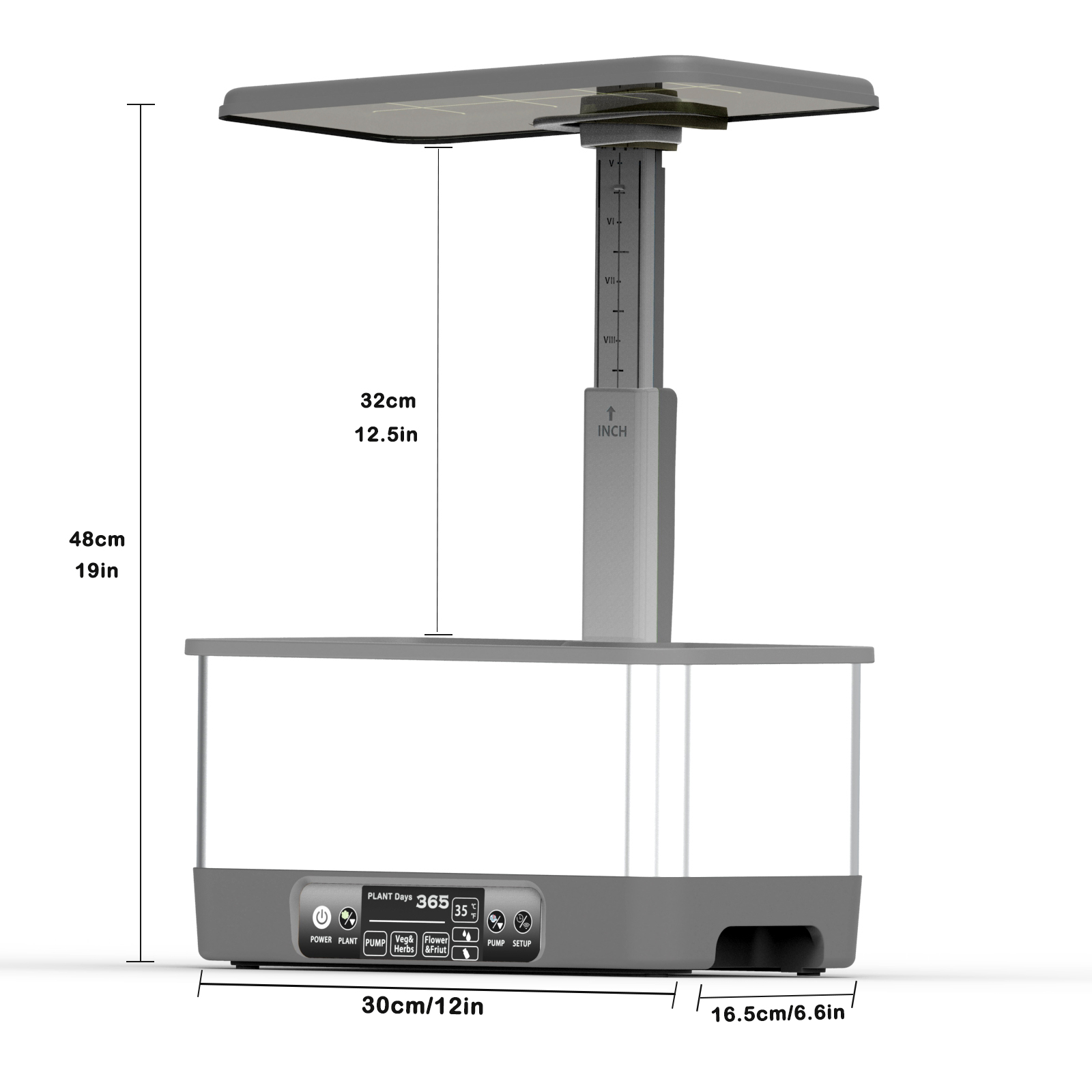 Hydroponics Growing System Kit - Smart Led Garden ulasan dan harga