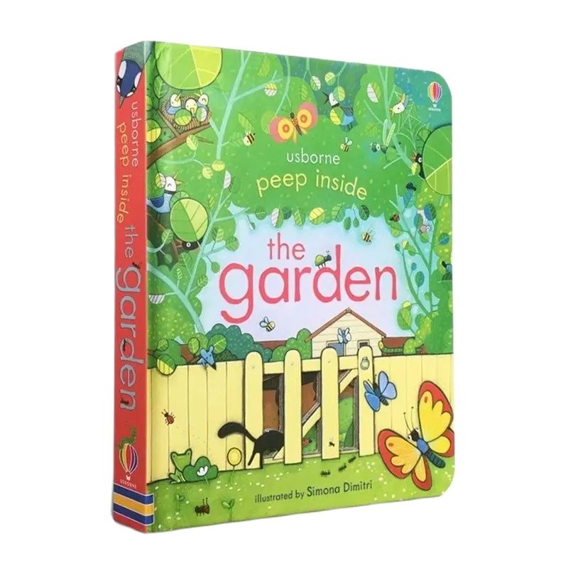 Usborne Peep Inside The Garden - Garden Journal Planner ulasan dan harga