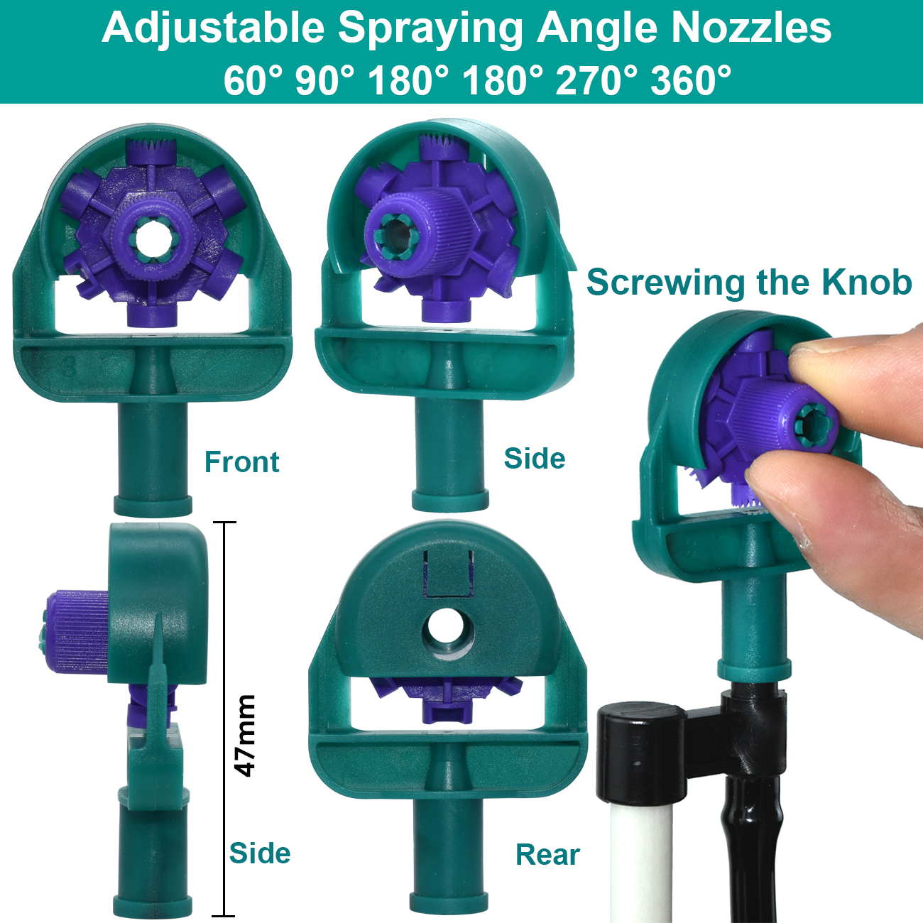 KESLA Drip Irrigation 1/4'' Ho - Smart Garden Sprinkler System ulasan dan harga