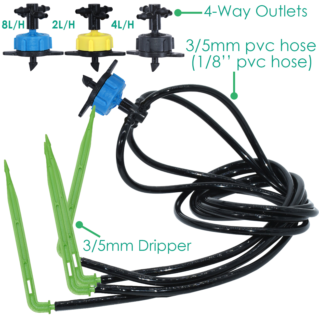 Greenhouse Bend Arrow Drip Irr - Smart Garden Sprinkler System ulasan dan harga