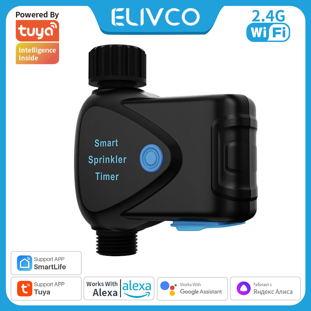 Tuya WiFi Smart Water Device w - Smart Garden Watering System ulasan dan harga