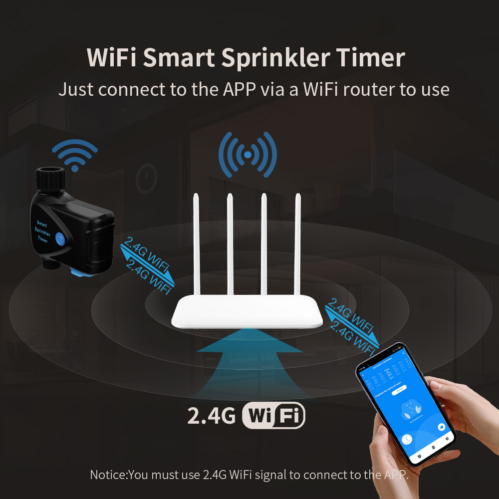 Tuya WiFi Smart Water Device w - Smart Garden Watering System ulasan dan harga