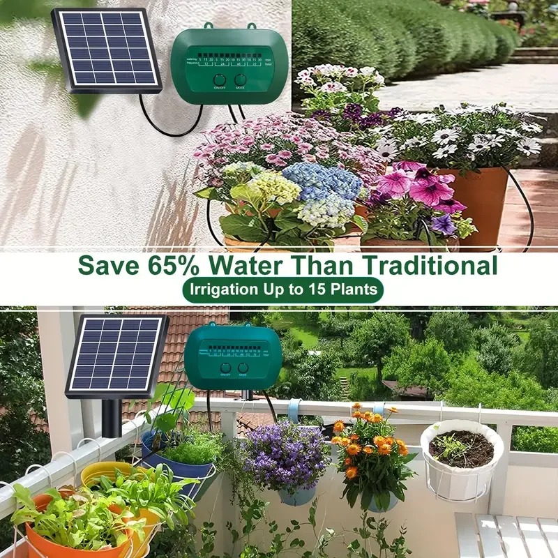 Solar Intelligent Irrigation K - Smart Garden Watering System ulasan dan harga